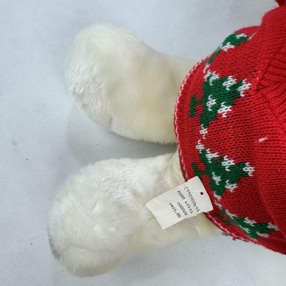 Vintage 1986 Commonwealth St. Bernard Plush Dog – 19" Brown & White - Picture 4 of 10